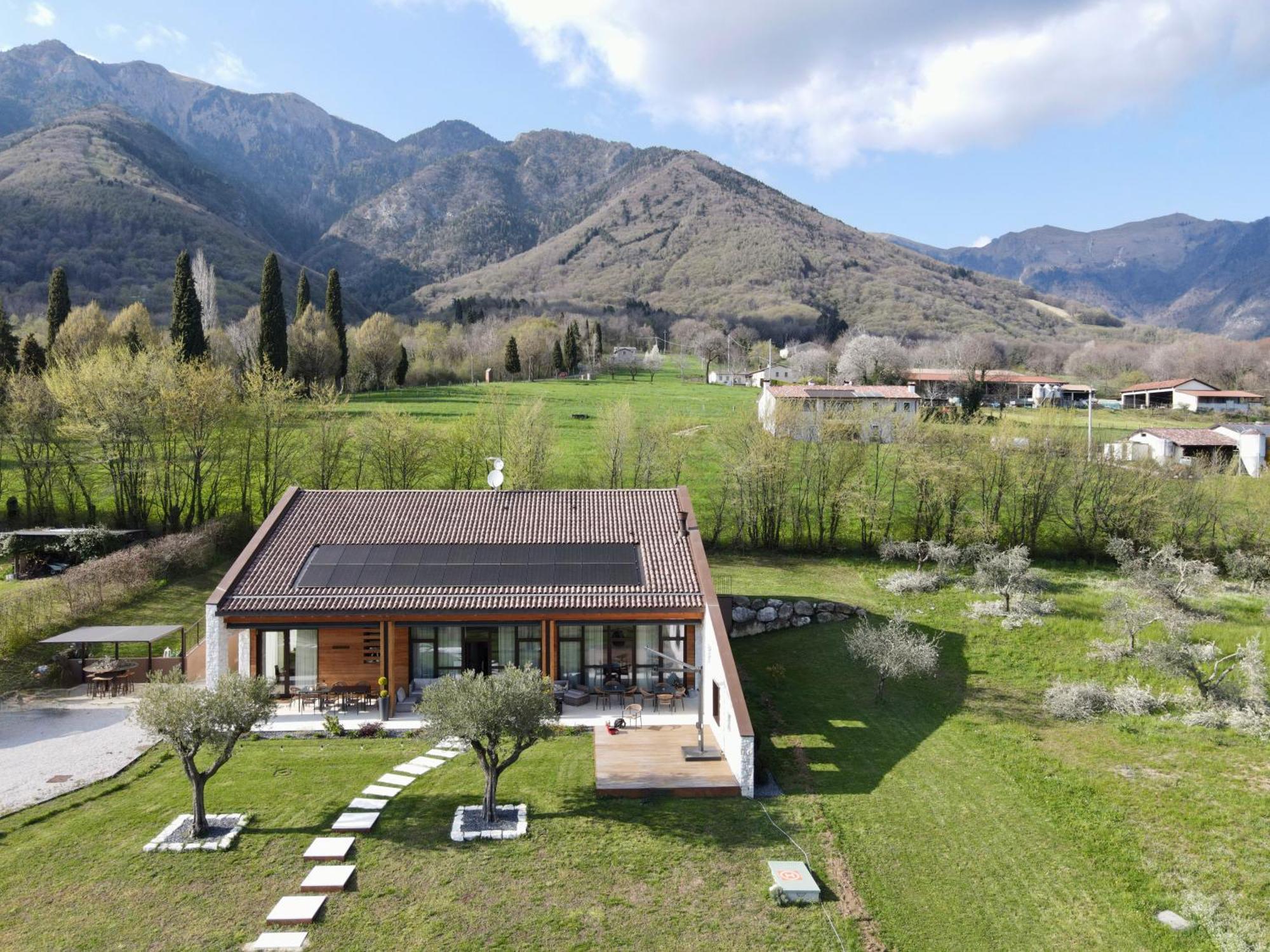Villa Mezzo Ciel à Crespano del Grappa Extérieur photo
